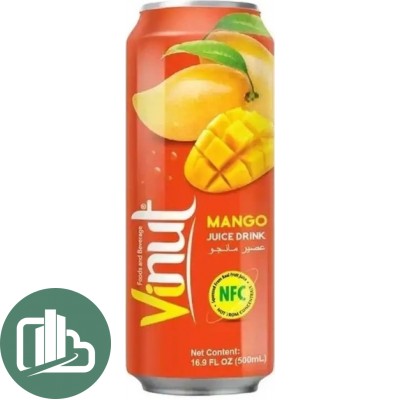 Напиток  Vinut 0,5л Манго 1/6