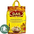 Рис Басмати 1121 длиннозерный пропаренный DAS 5кг