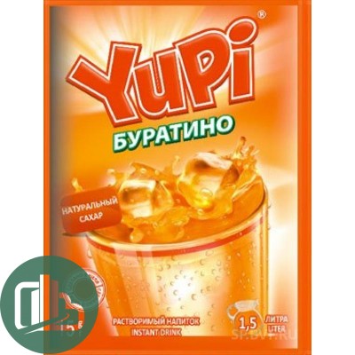 Напиток растворимый YUPI буратино 15г 1/24(6)