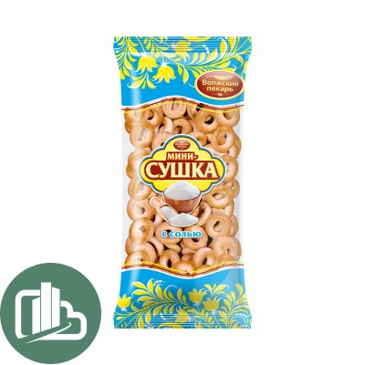 Сушка Мини с Солью 180гр 1/20 (Волжский пекарь)