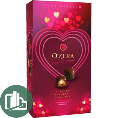 Яшкино Набор конфет O'Zera 230гр Пралине с цельным фундуком 1/10