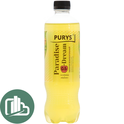 Газированный напиток PURYS 0,5л Клубника+Абрикос 1/12