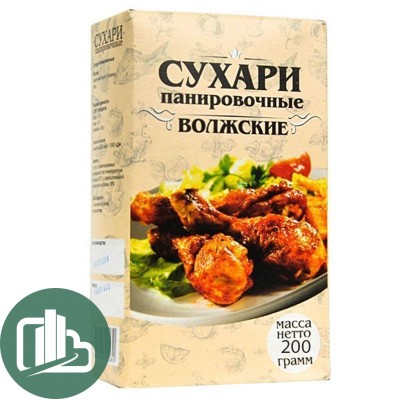 ВБК Сухари панировочные 400гр 1/15