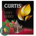 CURTIS чай 20пак Very Berry 1/12 Пирамидки