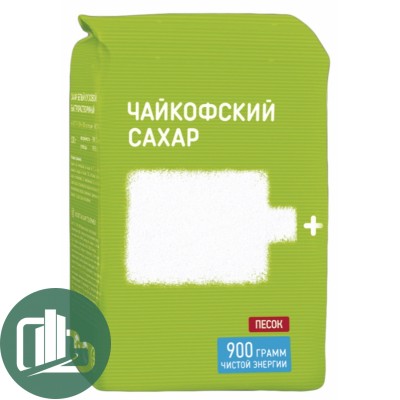 Чайковский сахар 900гр 1/10