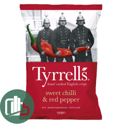 Чипсы TYRRELL'S острый 150гр 1/12