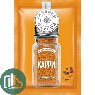 ГАЛЕРЕЯ ВКУСОВ Карри приправа 20гр 1/36 ВСО22