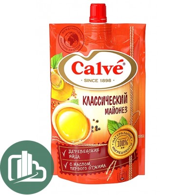 Майонез Calve классический 50% д/п 700гр 1/15