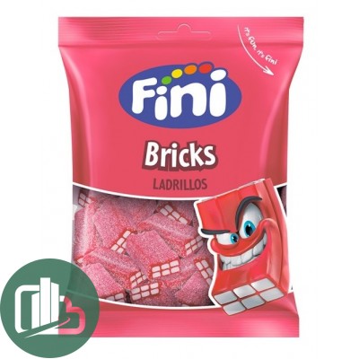 Фини FINI Мармелад Блоки Клубника в сахаре Bricks Ladrillos 90гр 1/12