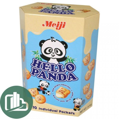 Печенье Meiji Hello Panda Milk 45г 1/10