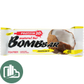 Протеиновый батончик 60гр Bombbar Кокос 1/20