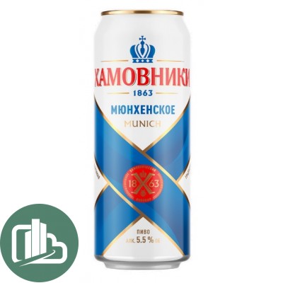Хамовники Мюнхенское 0,5л ж/б 1/24