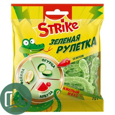 Мармелад КрутФрут 70гр STRIKE 1/50 Яшкино