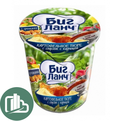 Биг Ланч 50гр Пюре Курица 1/24