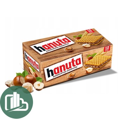 Ханута Какао и Криспи Вафельные печенье 220гр 1/20