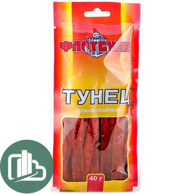 Тунец солено-сушеный 40гр 1/35 Флотская