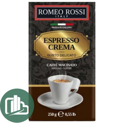 Кофе Romeo rossi crema мол. 250мл 1/20