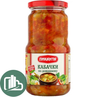 Пиканта Кабачки по-домашнему 520гр 1/6