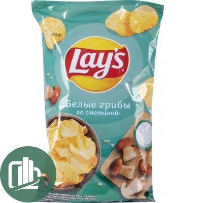 Лейс 140гр Рифленые Грибами 1/19
