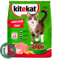 Китекат 350гр Мясной пир 1/20