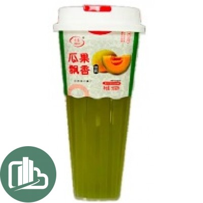 Напиток с трубочкой Zhenchun со вкусом Арбуза и Дыни 560мл 1/15