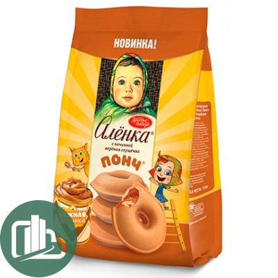 ФАСОВКА  Бисквит 150гр Понч Сгущенка 1/15