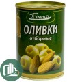 БАРКО Оливки с Миндалем 280гр 1/12