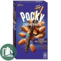 Шоколадные палочки Pocky 25р Дробленый Миндаль в молочном шоколаде 1/10