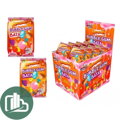 Жевательная резинка 5гр Дуй пузырь Bubble gum вата 1/24 (12)