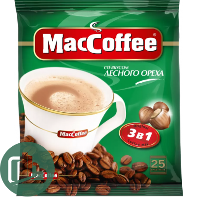 МакКофе 3 в 1 (18 гр) Лесной Орех 1/25