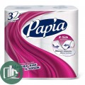 Papia  туалетная бумага 3слоя 4шт 1/14