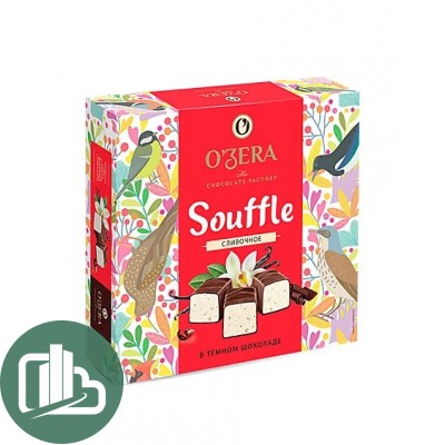 Яшкино Конфеты суфле шоколадный в тёмном шоколаде 360гр 1/4 OZERA