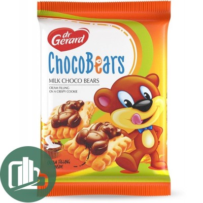 Др.Джерард Печенье choco Bears медвежата 175гр 1/18