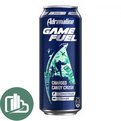 Адреналин Раш 0,449л GAME FUEL Игровая Энергия 1/12