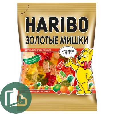 Харибо Жевательный мармелад HARIBO Золотой Мишка Голдберен 30гр
