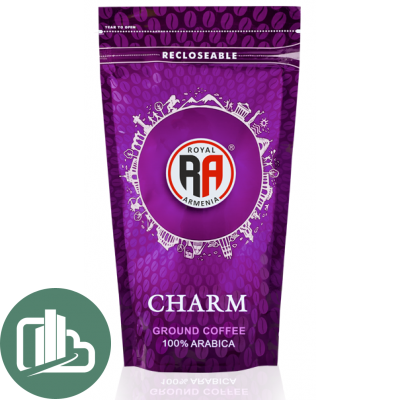 Роял Армения кофе CHARM (Шарм) 100гр мол.  д/п 1/30 (3)
