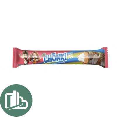 Хрустящие сладкие палочки CHONKI со вкусом Ванили 20гр 1/20