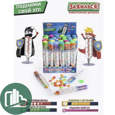 КТ Жевательная резинка 8гр Захилься 1/30 (20)