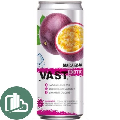 VAST Маракуйя 0,33л 1/12