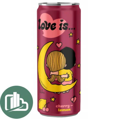 Напиток LOVE IS Вишня-Лимон 330мл 1/12