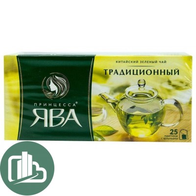 Ява 25пак Зеленый Традиционный 1/18