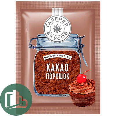 ГАЛЕРЕЯ ВКУСОВ Какао порошок 100гр 1/16