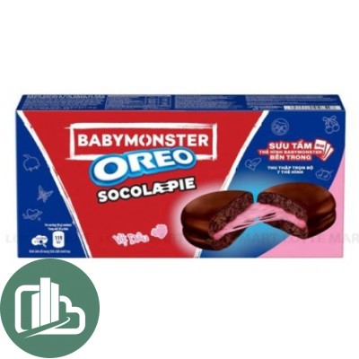 Орео BabyMonster чоко-пай Клубника 168г 1/12 