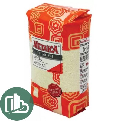 Метака Манная Крупа 700г 1/10