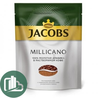 Якобс Монарх Millicano пакет 120гр 1/9