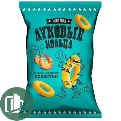 МиниФри (луковые кольца) 45гр Жареная Креветка ВНИМАНИЕ 1/24