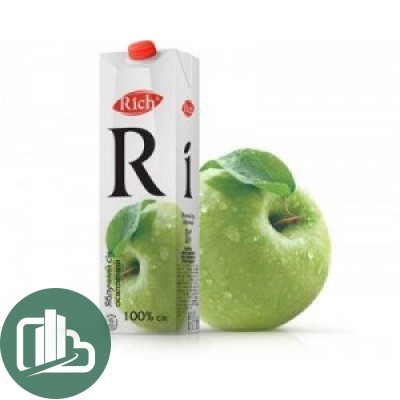 Rich яблоко 1л 1/12