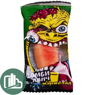 ВК Жевательный мармелад 70гр Биг Зомби Ланч Easy Gummy 1/12 (4)