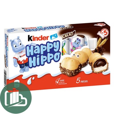 Киндер Happy Hippo 103,5г 1/10 Какао 