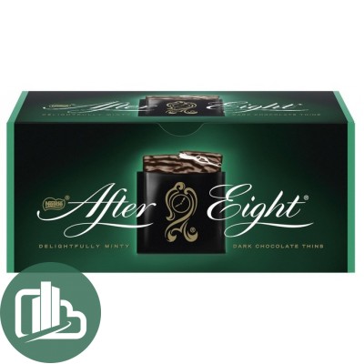 After Eight шок конфеты с помадной начинкой со вкусом апельсин и мята 200гр 1/12